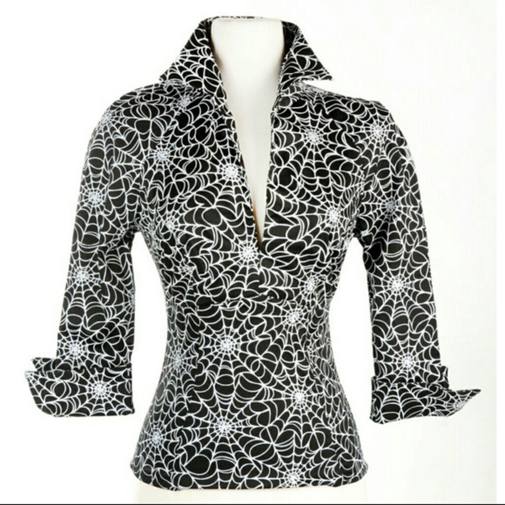 Pinup Girl Clothing. Lauren Top.